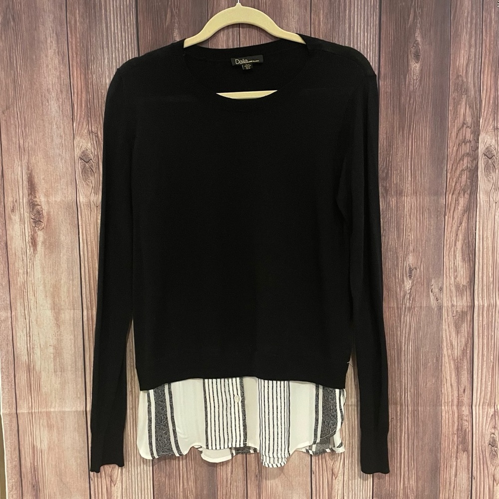 Dalia Tiered Sweater Size M